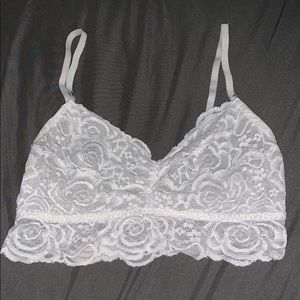 white victorias secret bralette size small